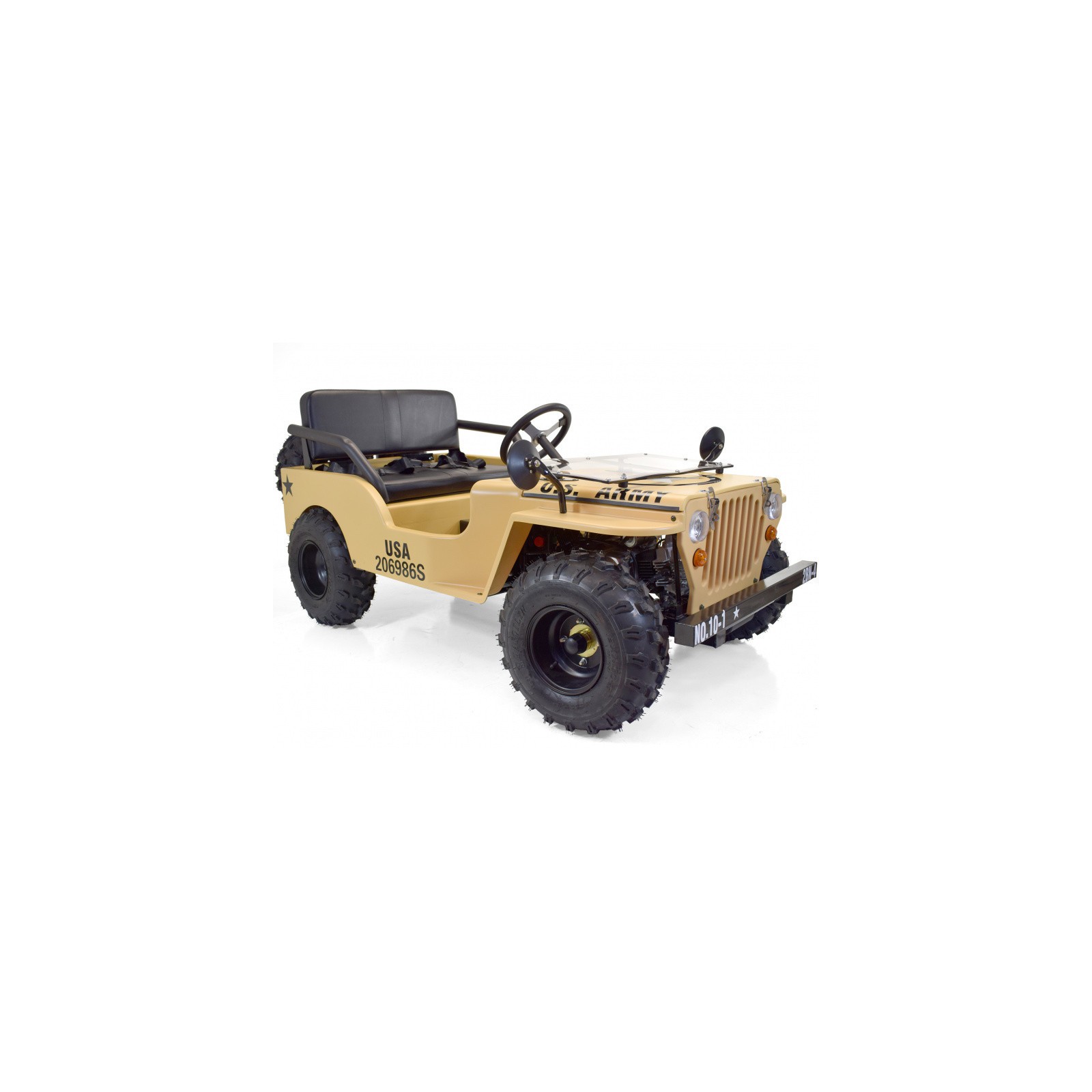Buggy / Karting, Jeep Willys enfant 150cc 8" - sable, LeMiniRider