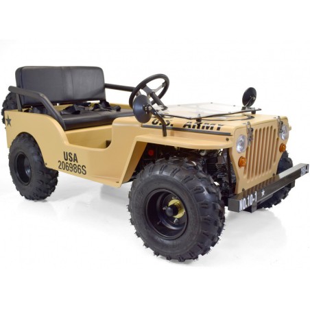 Buggy / Karting, Jeep Willys enfant 150cc 8" - sable, LeMiniRider