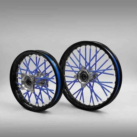 Pièces détachées Dirt bike, Pit bike Rayons - Bleu LMR PARTS
