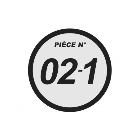 Protège-fourche - Droit pocket bike 49cc