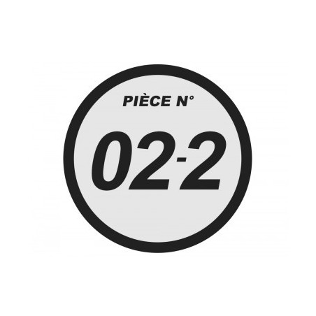 Protège-fourche - Gauche pocket bike 49cc