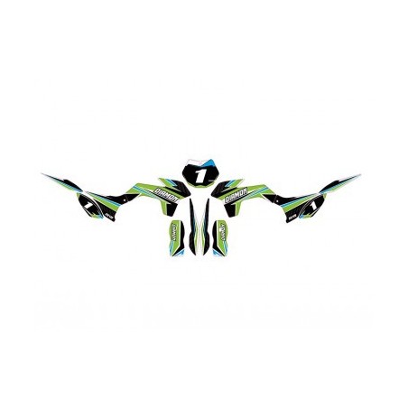 Kit déco - Vert pocket cross 49cc