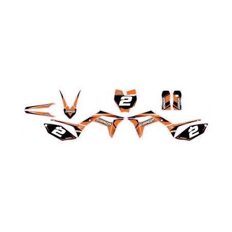 Kit déco – Orange pocket cross 49cc
