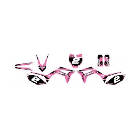 Kit déco – Rose pocket cross 49cc