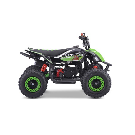 Pocket quad enfant 49cc LXF Animalz Grizzo 6" série RS - vert - 2024 Pocket Bike & Pocket Quad