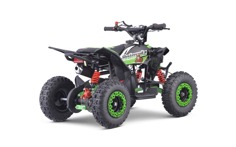 Pocket quad enfant 49cc LXF Animalz Grizzo 6" série RS - vert - 2024 Pocket Bike & Pocket Quad