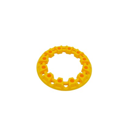Pièces pocket quad Enjoliveur plastique pocket quad 6" - jaune LMR PARTS