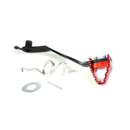 Pièces détachées Dirt bike, Pit bike Pédales de frein CNC Rouge LMR PARTS