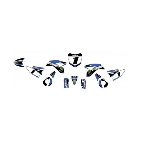 Kit déco - Bleu pour rx 1000 diamon motors