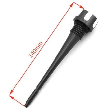 Pièces détachées Dirt bike, Pit bike Jauge niveau d'huile moteur CNC - Vert LMR PARTS
