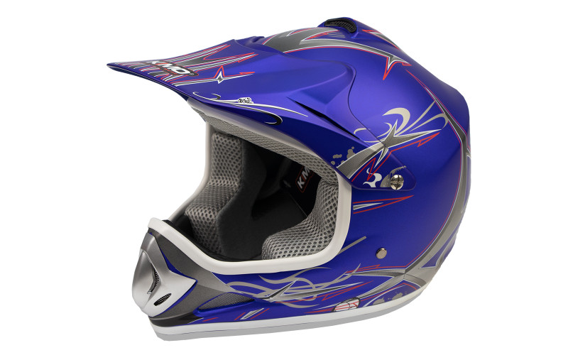 copy of Casque enfant cross KIMO - bleu