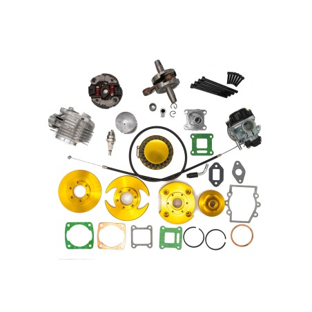 Kit racing BigBore moteur 49cc pocket quad / pocket bike - Stage 3
