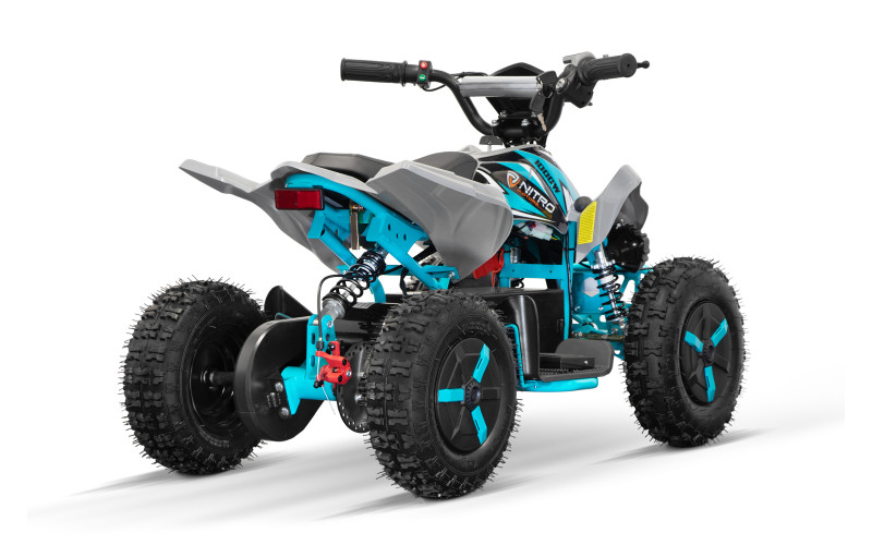 Pocket quad enfant électrique 1000W LMR 6" - gris nardo