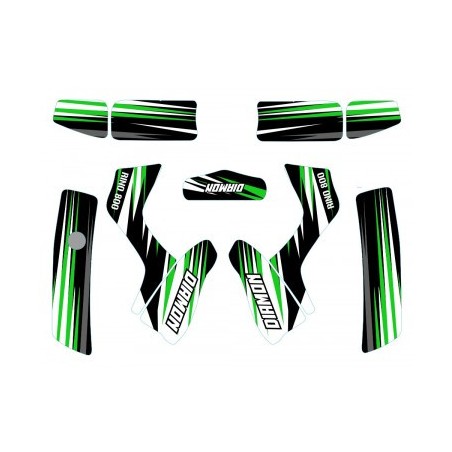 Kit déco - Vert rino 800w le mini rider diamon motors