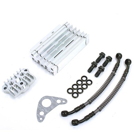 Pièces détachées Dirt bike, Pit bike Kit Radiateur CNC Complet Chrome LMR PARTS