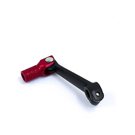 Pièces détachées Dirt bike, Pit bike Kicks et sélecteurs Aluminium Court Noir/Rouge LMR PARTS