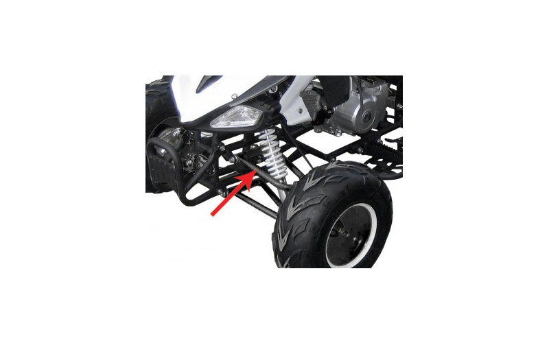 Triangle de direction supérieur - Noir pour quad enfant typhon 110cc et 125cc diamon motors