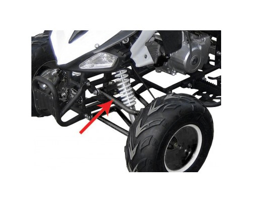 Triangle de direction supérieur - Noir pour quad enfant typhon 110cc et 125cc diamon motors