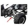 Triangle de direction inférieur - Noir pour quad enfant typhon 110cc et 125cc diamon motors