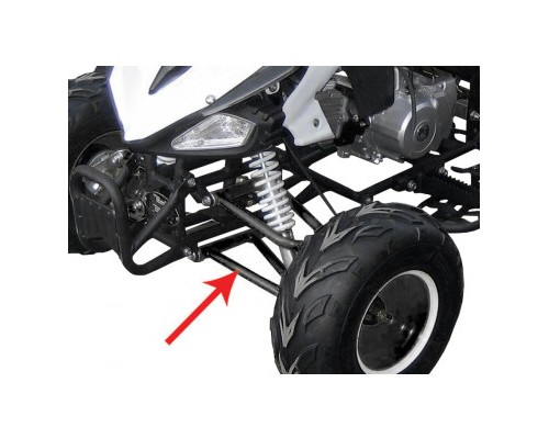 Triangle de direction inférieur - Noir pour quad enfant typhon 110cc et 125cc diamon motors