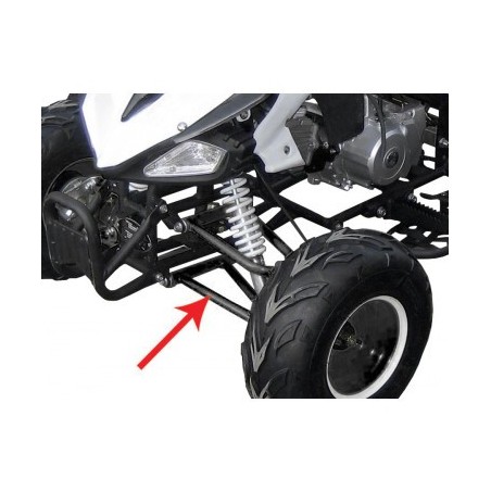 Triangle de direction inférieur - Noir pour quad enfant typhon 110cc et 125cc diamon motors