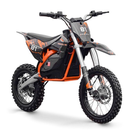 Dirt bike électrique NRJ 1600W 12/14" - rose - LeMiniRider