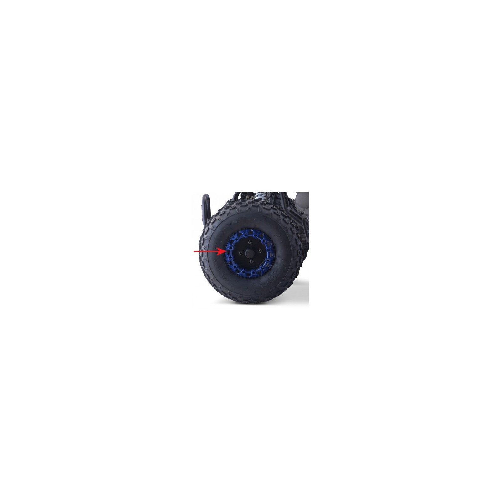 Frette de jante 7" - Bleu pour 110cc le mini rider typhon diamon motors quad