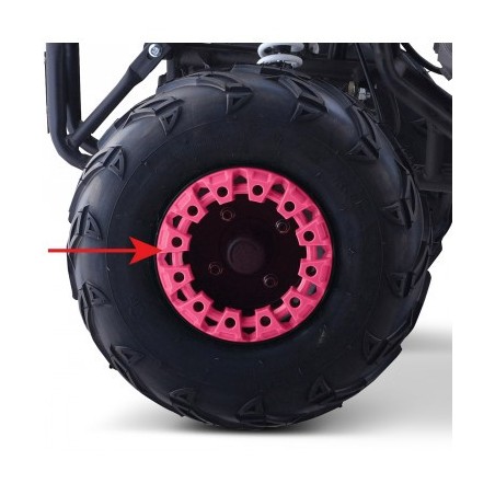 Frette de jante 7“ – Rose pour 110cc le mini rider typhon diamon motors quad
