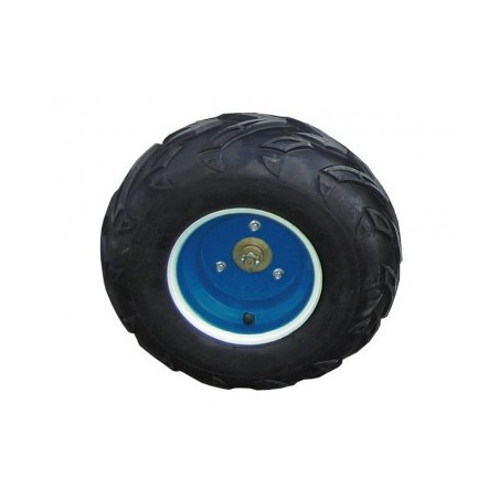 Jante 8" AR - 4 Trous - Noir/bleu quad enfant typhon 110cc diamon motors le mini rider