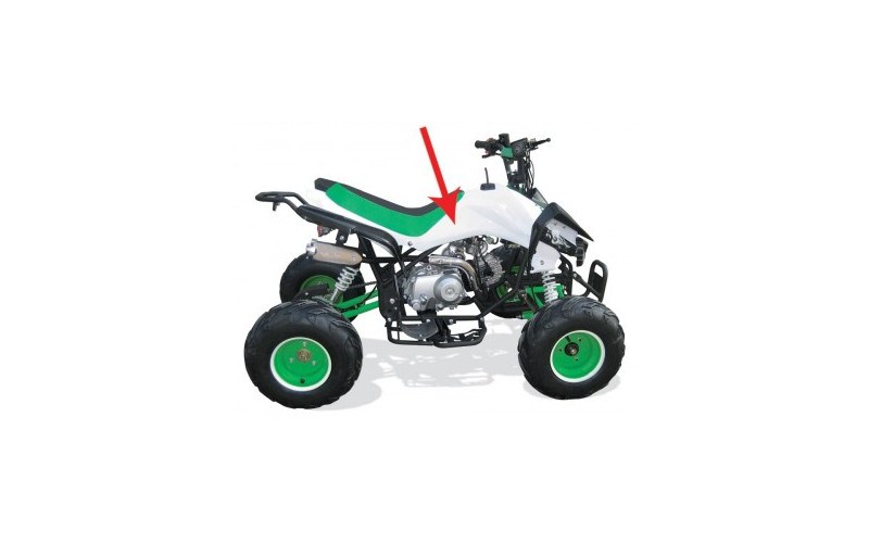 Jante 8" AR - 4 Trous - Noir/vert quad enfant typhon 110cc 125cc diamon motors le mini rider