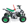 Jante 8" AR - 4 Trous - Noir/vert quad enfant typhon 110cc 125cc diamon motors le mini rider