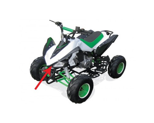 calandre quad enfant typhon 110cc 125cc diamon motors le mini rider