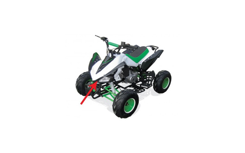 calandre quad enfant typhon 110cc 125cc diamon motors le mini rider