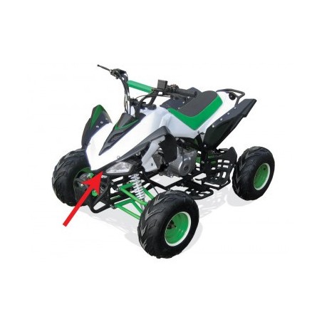 calandre quad enfant typhon 110cc 125cc diamon motors le mini rider