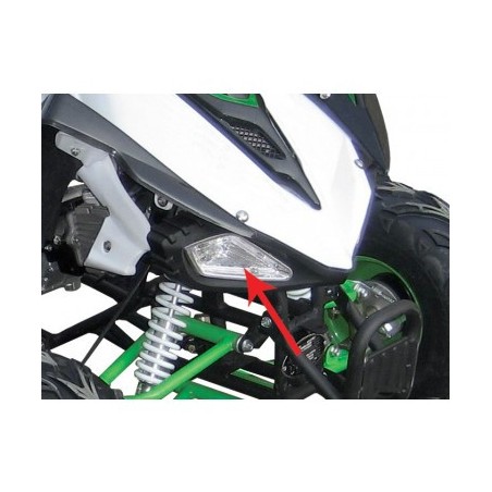 Optique avant - droit quad enfant typhon 110cc 125cc diamon motors le mini rider