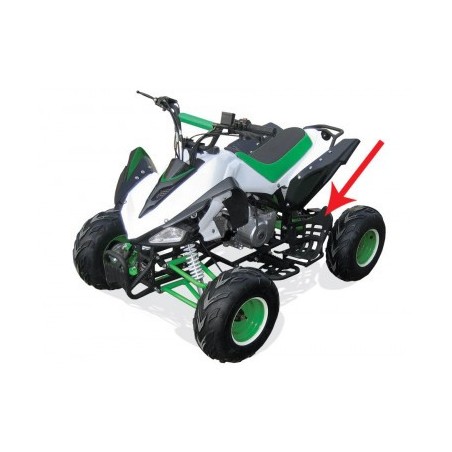 Pare-boue - Gauche quad enfant typhon 110cc 125cc diamon motors le mini rider