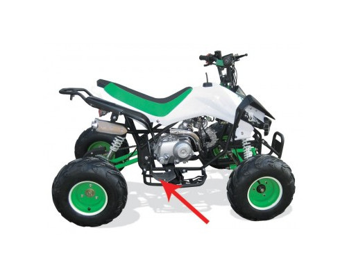 Pare-boue - Droit  quad enfant typhon 110cc 125cc diamon motors le mini rider