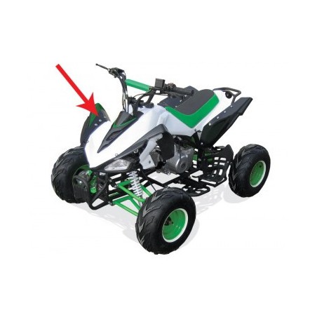 Extension d'aile avant - Droit quad enfant typhon 110cc 125cc diamon motors le mini rider