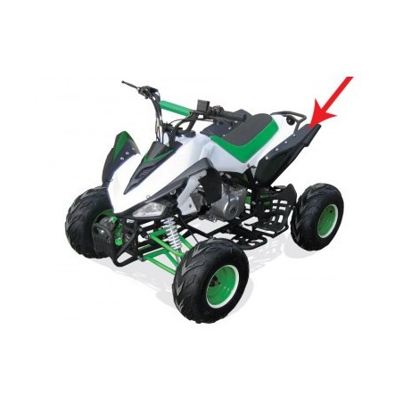 Extension d'aile arrière - Gauche quad enfant diamon motors typhon 110cc et 125cc leminirider