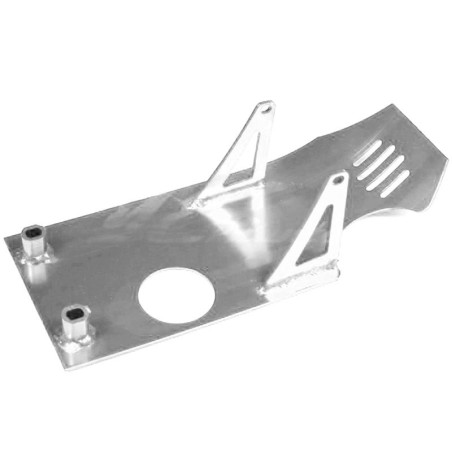Pièces détachées Dirt bike, Pit bike Sabot moteur alu gris LMR PARTS