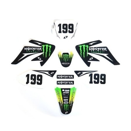 Pièces détachées Dirt bike, Pit bike Kit deco CRF70 Monster Monster