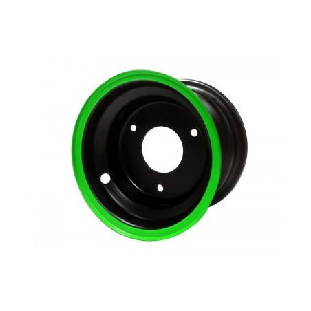 Jante 6" AR - Noir / Vert pour quad enfant thermique Kwixi 110cc et électrique 1000w de la marque Diamon Motors