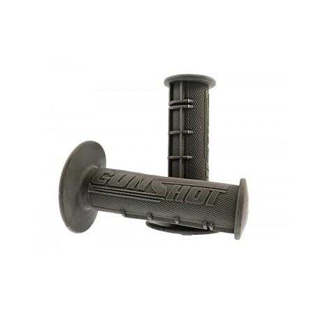 Poignées GUNSHOT - Gris pour motocross GUNSHOT MX-1 150 et 250cc le mini rider