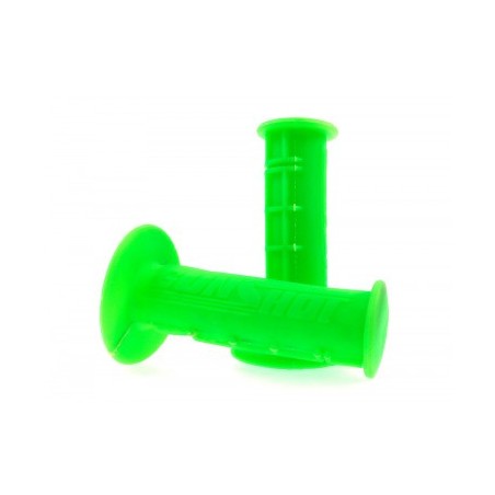 Poignées GUNSHOT - Vert fluo pour motocross GUNSHOT MX-1 150 et 250cc le mini rider