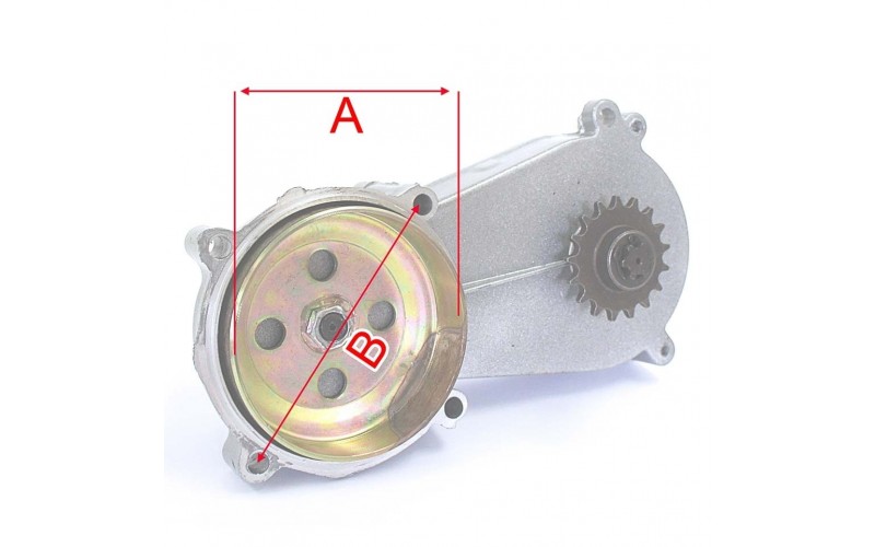 Pièces pocket bike Transmission / démultiplicateur moteur pocket bike - 17 dents TF8 LMR PARTS