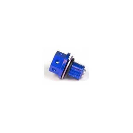 Pièces détachées Dirt bike, Pit bike bouchon de vidange CNC bleu LMR PARTS
