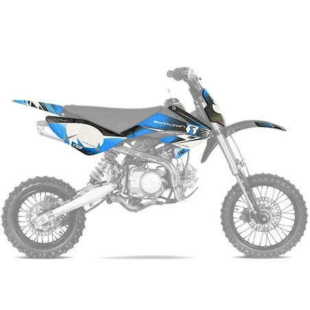 Pièces détachées Dirt bike, Pit bike Kit décoration CRF70 RS Bleu claire LMR PARTS