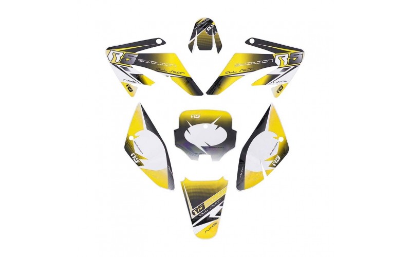 Kit décoration CRF70 RS Jaune