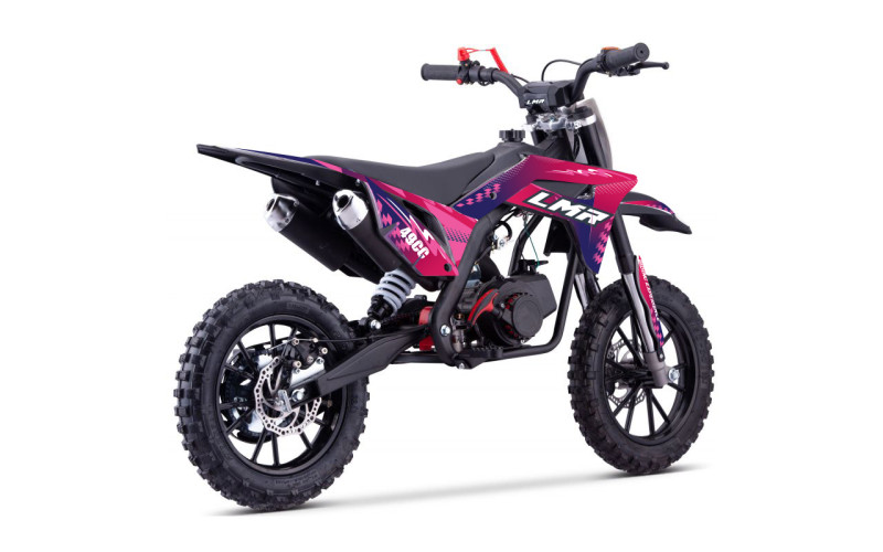 Pocket cross 49cc LMR Furious - rose Pocket Bike & Pocket Quad