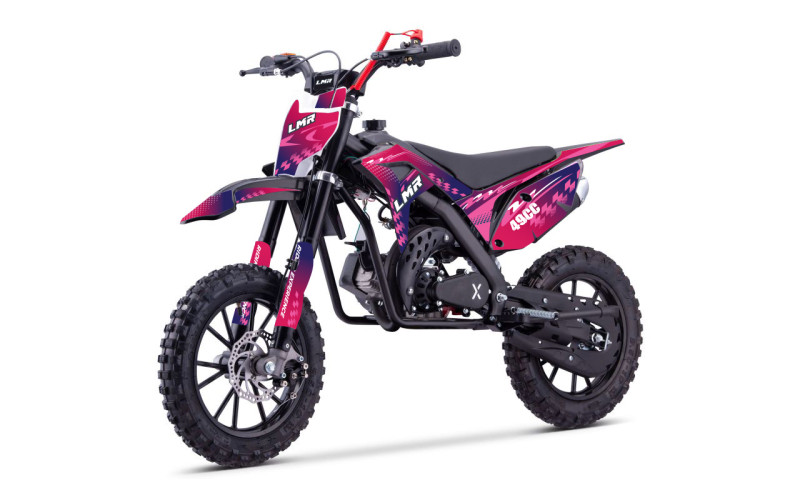 Pocket cross 49cc LMR Furious - rose Pocket Bike & Pocket Quad